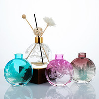 Bouteille d'huile de parfum vide bâtonnets de roseau diffuseur d'arôme professionnel Dyfuzor en verre