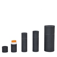 Tube en carton kraft recyclable en vrac, cylindrique, à poussoir, pour déodorant en stick de 0,3 oz, emballage cosmétique
