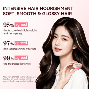BREYLEE Sérum Capilar Rosa, Hidratación Profunda, Mejora el Frizz, Refrescante, No Pegajoso, Suavizante - Product Image 3
