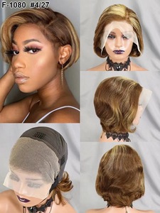 วิกผมบราซิล13x4แบบธรรมชาติ14.8 $ สำหรับผู้หญิงผิวดำวิกผมลูกไม้ด้านหน้าแบบโปร่งใสหยิกหยักศก - Product Image 4