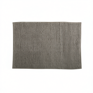 Alfombra de Baño Archhome Chenille 40x60 cm Antideslizante Gris Rectangular Minimalista - Product Image 2