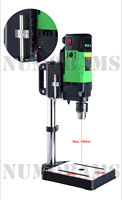 Numobams Nu001 Mini perceuse radiale de table en métal pour applications polyvalentes de bricolage à domicile