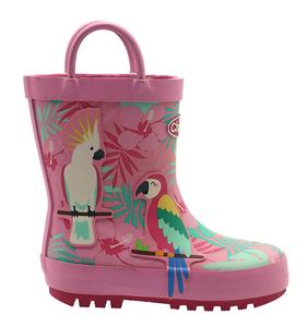 Botas de Lluvia para Niñas YL281, Personalizadas, de Alta Calidad, a Media Pantorrilla, de Goma, Resistentes al Agua - Product Image 2