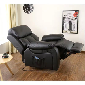 <span class=keywords><strong>Fauteuil</strong></span> inclinable de massage en <span class=keywords><strong>cuir</strong></span> <span class=keywords><strong>chauffant</strong></span> Chester <span class=keywords><strong>Fauteuil</strong></span> de salon de maison - Product Image 3