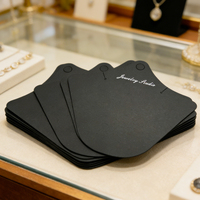 Cartes personnalisées pour emballage de bijoux, cartes en carton personnalisées avec logo pour boucles d'oreilles