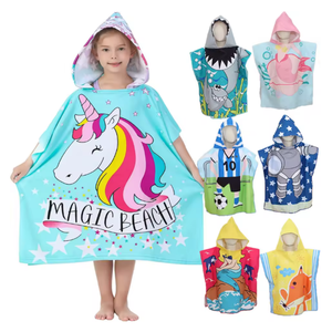 Serviettes <span class=keywords><strong>de</strong></span> <span class=keywords><strong>bain</strong></span> <span class=keywords><strong>de</strong></span> dessin animé pour enfants, <span class=keywords><strong>cape</strong></span> à capuche licorne, requin, sirène, <span class=keywords><strong>cape</strong></span> <span class=keywords><strong>de</strong></span> <span class=keywords><strong>plage</strong></span> pour garçons, peignoirs <span class=keywords><strong>de</strong></span> <span class=keywords><strong>bain</strong></span> pour filles, capes d'animaux pour bébés - Product Image 1