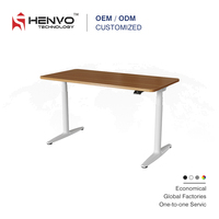 Bureau debout électrique multifonction ergonomique contemporain en acier, réglable en hauteur, pour ordinateur, idéal pour le télétravail