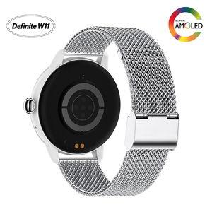 Reloj Inteligente Definite W11-208 para Mujer, Pantalla TFT de 1.19 Pulgadas, Resistente al Agua IP67, Diseño Metálico, Monitor de Actividad Física, Monitorización de Salud, Plateado - Product Image 6