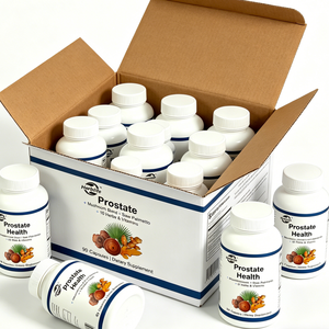 Vente en gros d'usine OEM Marque privée Vitamines à base de champignons et de plantes Capsules de Palmier Nain pour la santé de la prostate Suppléments pour la santé de la prostate masculine - Product Image 5