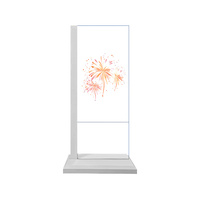 55 pouces OLED écran Transparent bureau plancher 4k HD Smart interactif transparent tactile Ultra mince écran OLED Transparent
