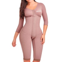 Fajas largas Colombianas Moldeadoras Body Fajas de alta compresión Fajas Control de barriga Estómago Body Shaper para mujeres
