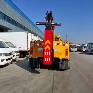 Suministro Directo de Fábrica: Camión Grúa Integrado Howo TX 6x4 de 20 Toneladas, Camión de Rescate para Averiados en Carretera, Capacidad de Remolque 1 a 1 - Product Image 6