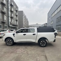 Capot de benne rigide en alliage d'aluminium pour pick-up Great Wall GWM Poer, avec fenêtre arrière verrouillable et étanche