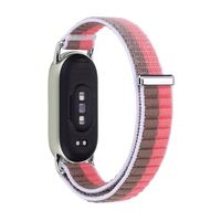 Nylon bandje voor Xiaomi Band 10, verstelbaar, modieus, van stof, geschikt voor Mi Band 9 en Band 8 armband.