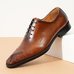 Zapatos de Vestir de Cuero para Hombre 2026, Estilo Oxford con Forro de Piel de Vaca, Diseño Inglés, Zapatos Formales de Negocios - Product Image 6