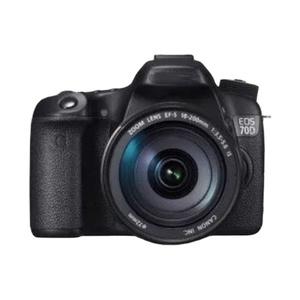 DF Wholesale 95% New Professional Digital Camera 70D Second-hand Digital SLR Camera, 3-inch TFT Color Touch Screen Camera - Product Image 1