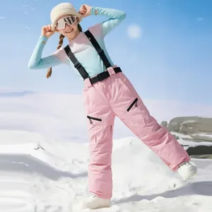 Pantalon <span class=keywords><strong>de</strong></span> <span class=keywords><strong>ski</strong></span> pour garçons, pantalon <span class=keywords><strong>de</strong></span> neige imperméable et coupe-vent pour sports <span class=keywords><strong>de</strong></span> plein air, vêtements <span class=keywords><strong>de</strong></span> snowboard pour enfants - Product Image 2
