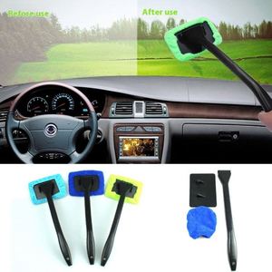 Cepillo de Limpieza Multifuncional de Plástico con Mango Largo, Limpiador de Ventanas, Productos de Limpieza, Accesorios para Automóviles - Product Image 2