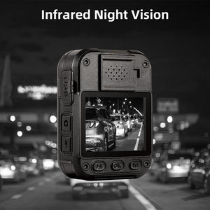 공장 직접 미니 1512P QHD 바디 카메라 IP66 방수 보안 바디 착용 카메라 GPS 및 2.0 인치 스크린 - Product Image 4