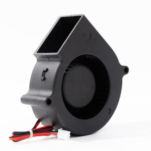 מאוורר <span class=keywords><strong>DC</strong></span> 7530 75x75x30 מ\\\"מ <span class=keywords><strong>12V</strong></span> 24V עם מסב כדורי, פונקציית PWM FG, עמיד באש ועמיד למים, למושב רכב, USB, מנגל, מכשיר מתנפח - Product Image 1