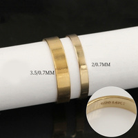 Mode 14K Or Rempli Plat Knuckle Anneaux Bijoux Femmes Cadeau Fête DIY Résultats