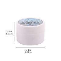 Gel de Extensión de Uñas Sólido Aurora de 15g, Gel de Escultura 3D Moldeable, No se Pega a las Manos, Curado con UV LED, Gel de Tallado Aurora para Arte de Manicura DIY