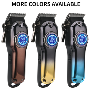 PRITECHトレンド理髪トリマーTondeuse a Cheveux充電可能カスタムオリジナルヘアクリッパー専門家用男性用ヘッドメタル - Product Image 4