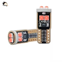 Ampoule LED Super Lumineuse T10 W5W 194 168 3030 6SMD pour Voiture, Feu de Positionnement, Plafonnier Intérieur, Clignotant Latéral WY5W, Sans Erreur Canbus