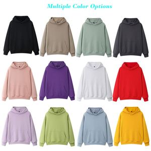 Sudaderas con Capucha para Hombre de Alta Calidad, 100% Algodón Grueso, con Logotipo Personalizado, Ropa Deportiva Oversize, Sudadera para Correr - Product Image 2