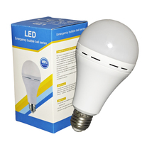Vente directe d'usine ampoule led portable de bonne qualité haute luminosité contrôle facile rechargeable longue durée lumière de secours