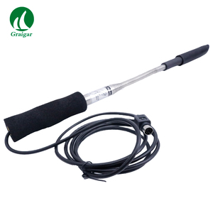 Anemómetro de Hilo Caliente TENMARS TM-4001, Medidor de Velocidad del Viento, Temperatura del Aire y Velocidad Térmica, Rango de Medición 0~9999 - Product Image 6