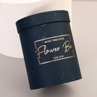 Cajas de Regalo Cilíndricas de Papel para Bodas, Festivas y de Lujo, con Laminado Brillante, Tubos de Cartón para Empaque de Flores y Rosas Navideñas, Venta al Por Mayor