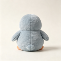 Peluche pingouin personnalisée OEM ODM, jouet en peluche doux et moelleux, poupée animale pour enfants, cadeau, décoration de vacances, peluches promotionnelles