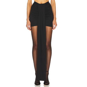 Nuovi arrivi <span class=keywords><strong>Mini</strong></span> gonna in Jersey mercati cinesi <span class=keywords><strong>Online</strong></span> produttori di abbigliamento personalizzato <span class=keywords><strong>Mini</strong></span> abito Sexy senza maniche - Product Image 2