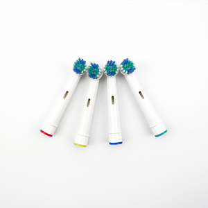 4 pièces pour <span class=keywords><strong>Oral</strong></span> <span class=keywords><strong>B</strong></span> tête de brosse à dents poils souples brosse à dents électrique têtes de brosse de remplacement pour <span class=keywords><strong>Oral</strong></span> <span class=keywords><strong>B</strong></span> dents propres - Product Image 5