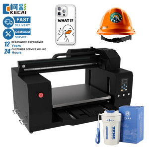 Kecai Tốt Nhất Nhà Máy Bán Hàng Trực Tiếp 6050 Lớn Định Dạng Trường Hợp Bút Varnish 3D Quay UV LED Phẳng Máy In UV Cho Điện Thoại Di Động Điện Thoại Bìa - Product Image 2