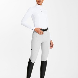 Custom Non-slip Silicone Print Equestrian <b>Jodhpurs</b> Riding Pants Clothes Custom logo Horse Riding Breeches for <b>Women</b> - Product Image 3