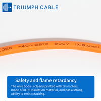 EV Orange Kabel 25 35 50 70 95mm Hochspannungs-Automobilkabel Elektrofahrzeugkabel EV 1500V