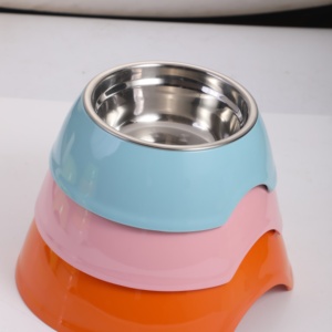 High Quality Dog Food Bowl Non Slip Ceramic Heavy Ceramic Bowl with Paw <b>Print</b> Design for Puppy Cat - Product Image 4