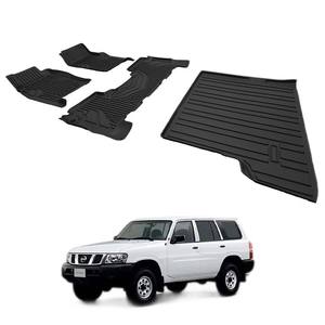 Tapis de sol de voiture en TPE, directement de l'usine, pour Nissan Y61 Patrol Safari, imperméables, type plateau profond, doublures de sol 3D, accessoires - Product Image 3