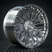 Jantes forgées sur mesure GW 20 21 22 pouces 5x112 5x114.3 Finition miroir polie, concave profond pour Corvette C8 Mustang GT Lexus LC500