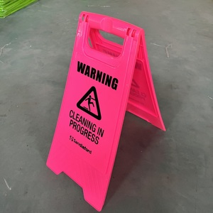 Desliza con cuidado la placa <span class=keywords><strong>de</strong></span> advertencia <span class=keywords><strong>de</strong></span> plástico - Product Image 2