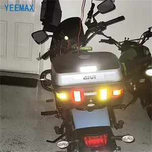 Autocollants réfléchissants d'avertissement pour <span class=keywords><strong>casque</strong></span> de <span class=keywords><strong>moto</strong></span>, 10 pièces, bandes décoratives de sécurité pour la conduite nocturne, autocollants pour vélo, <span class=keywords><strong>Moto</strong></span>, voiture - Product Image 6