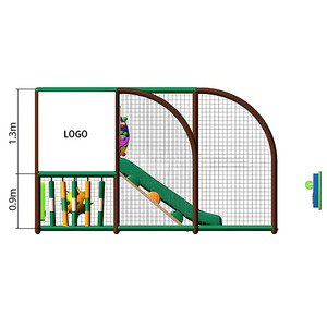 Parque Infantil Modular Profesional para Niños, Equipo de Juegos Interior con Bloques Suaves y Mini Tobogán para Jardín de Infancia - Product Image 4