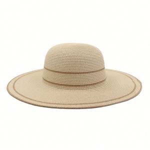 Nouveau chapeau de soleil souple bicolore pour le printemps et l'été, idéal pour les voyages en plein air et la plage, protection solaire pour hommes et femmes - Product Image 4