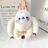 Poupée de singe mignon en peluche super douce de haute qualité avec remplissage en coton PP écologique pour petite amie et enfant