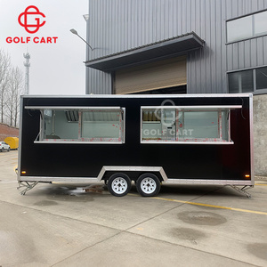 Camion de cuisine mobile, chariot de boulangerie, chariot de restauration, remorque à tacos avec cuisine complète, four, friteuse, grill, cuisinière pour tout type de cuisson - Product Image 3
