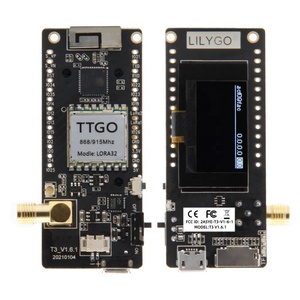 LILYGO <span class=keywords><strong>TTGO</strong></span> Radio Anti-Catastrophe <span class=keywords><strong>LoRa</strong></span> V2.1_1.6.1 Module <span class=keywords><strong>ESP32</strong></span> 433/868/915Mhz Écran OLED 0.96 Pouces Communication WIFI Réseau - Product Image 2