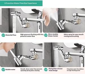 Extensor de Filtro Giratorio Universal para Grifo, Boquilla de Agua Giratoria, Filtro de Agua para Purificación de Baño, Más Vendido - Product Image 4