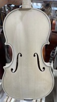 Violon blanc SurpassMusic Sweet Sound en épicéa massif, chef-d'œuvre en bois européen, acceptant la personnalisation, tailles 4/4, 3/4, 1/2